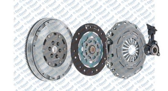 VALEO 837303 Volan+Baski+Balata+Rulman Ford Fiesta Fusion 1.4 Tdci Dv4 /  Cift Kutle Oynar Gobek